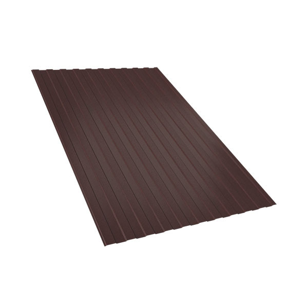 Профнастил С8 0,30х1200х1800 RAL 8017 «Шоколадно-коричневый»
